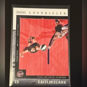 Caitlin Clark Basketball Card Panini Chronicled Plays Like Poetry In Motion